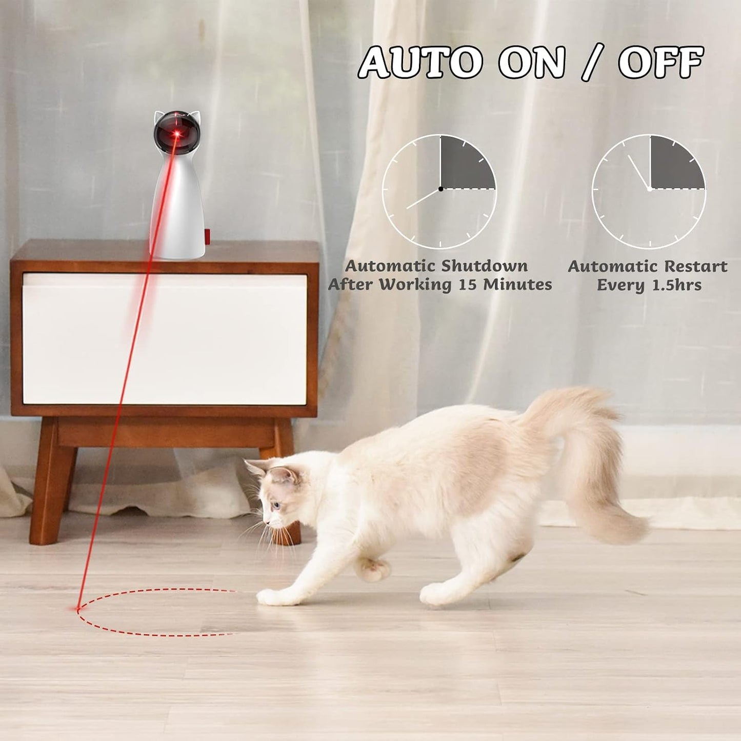 Interactive Laser Cat Toy
