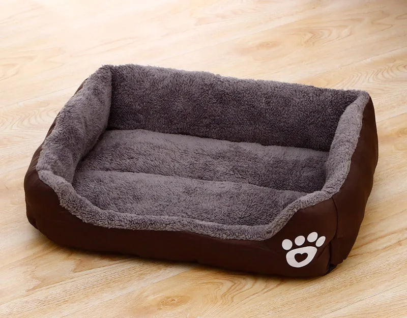 Premium Orthopedic Dog Bed - Plush Memory Foam Pet House For Small To Large Dogs
