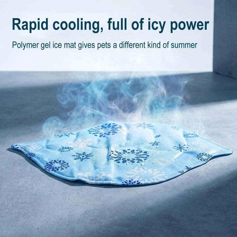 Pet Cooling Mat Summer Pet Self Cooling Pad Cat Dog Bed Mat Ice Pad Cool Summer Outdoor Indoor Keep Your Pet Cool for All Pets