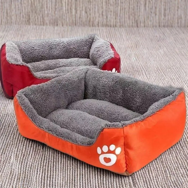 Premium Orthopedic Dog Bed - Plush Memory Foam Pet House For Small To Large Dogs