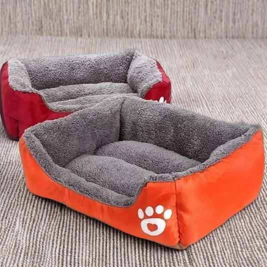 Premium Orthopedic Dog Bed - Plush Memory Foam Pet House For Small To Large Dogs