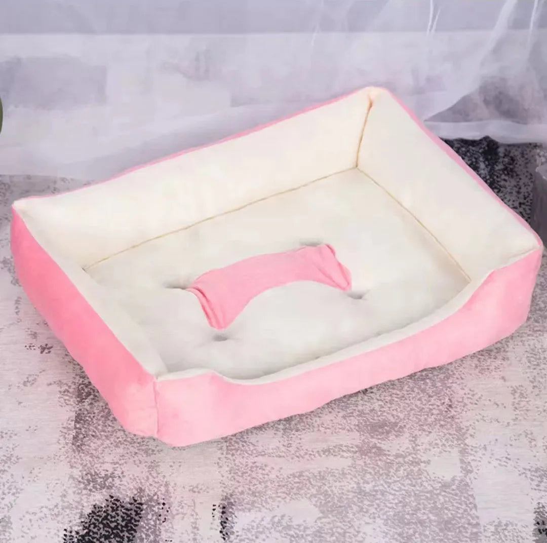 Premium Orthopedic Dog Bed - Plush Memory Foam Pet House For Small To Large Dogs