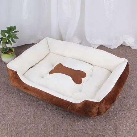 Premium Orthopedic Dog Bed - Plush Memory Foam Pet House For Small To Large Dogs