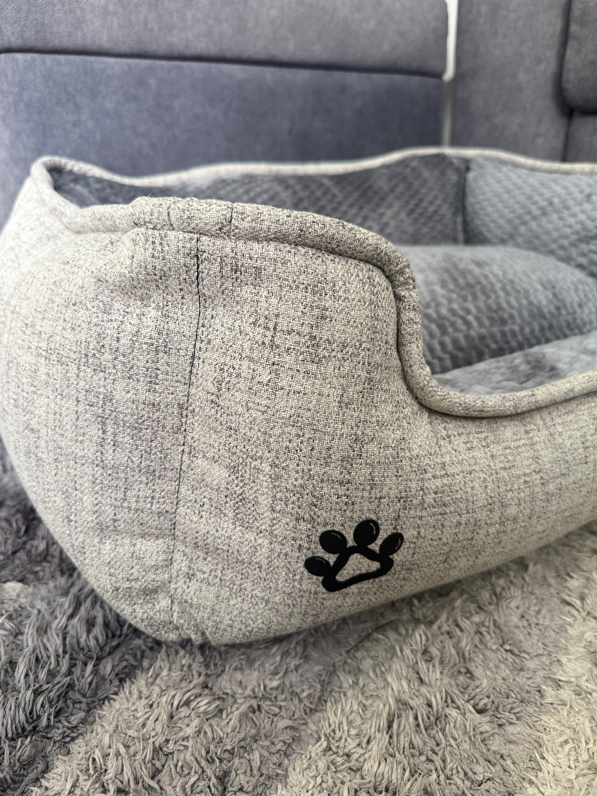 Premium Orthopedic Dog Bed - Plush Memory Foam Pet House For Small To Large Dogs