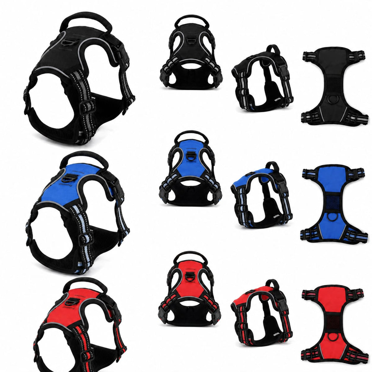 No-Pull Dog Harness – Calm, Pain-Free Walks for Dogs of Every Size (Reflective & Adjustable)